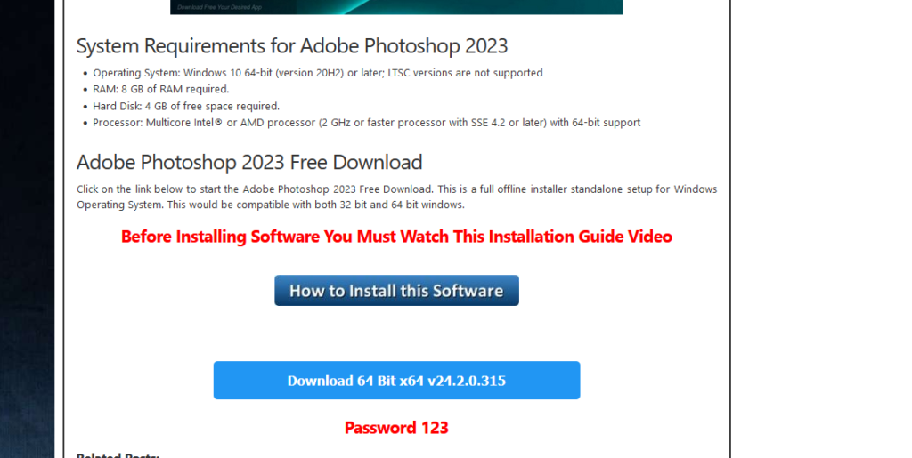 Adobe Photoshop free डाउनलोड करें