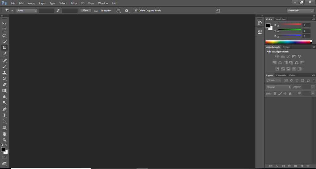 Adobe Photoshop को लॉन्च 